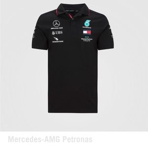NWT’s Mercedes- AMG Petronas F1 Team Polo Shirt Men’s Size Medium
